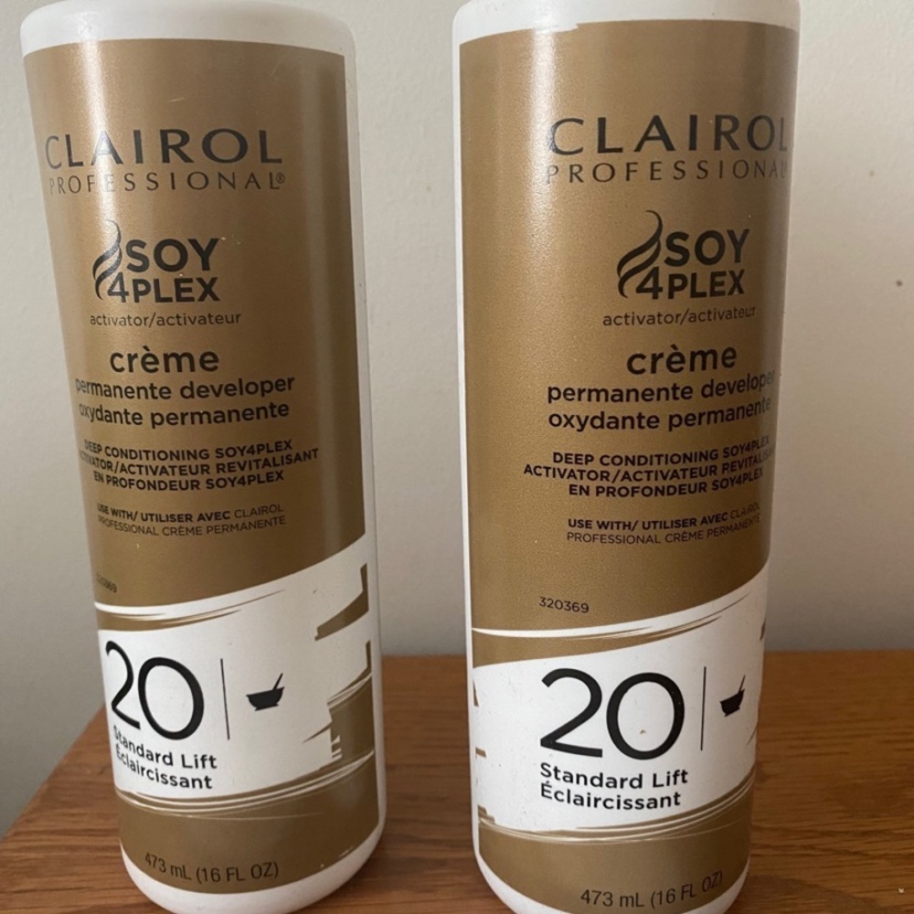 NEW Set of 3 Clairol Professional 20 Developers & 2 Sets Lighteners